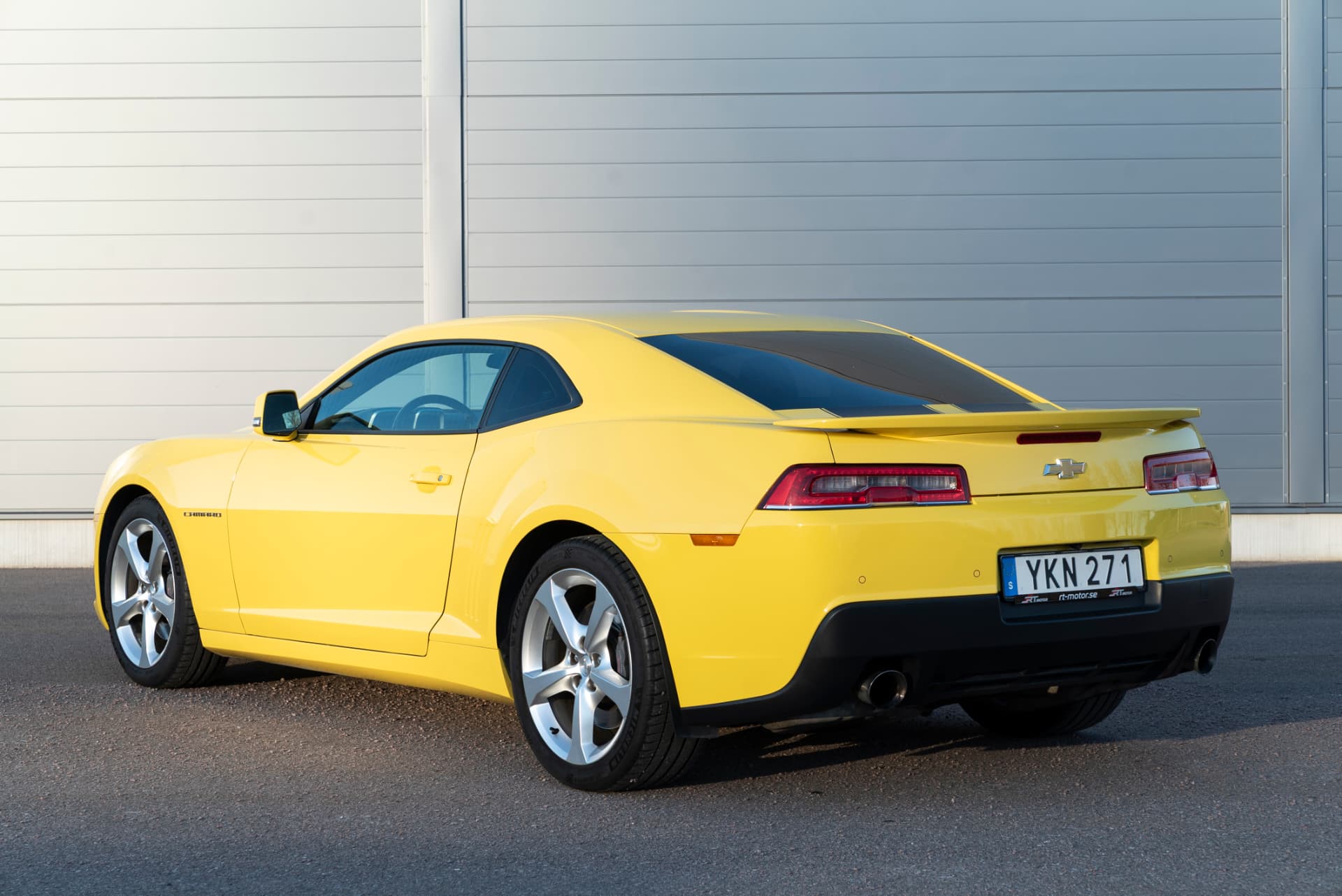 Chevrolet Camaro SS sedd snett bakifrån